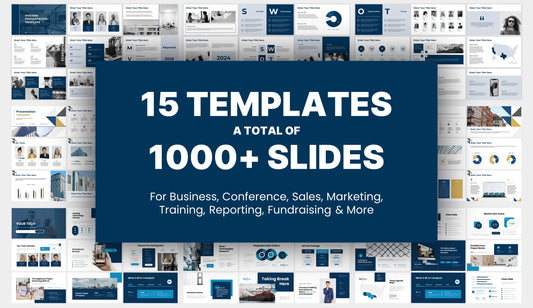 15 Powerpoint Templates, Over 1000 Slides