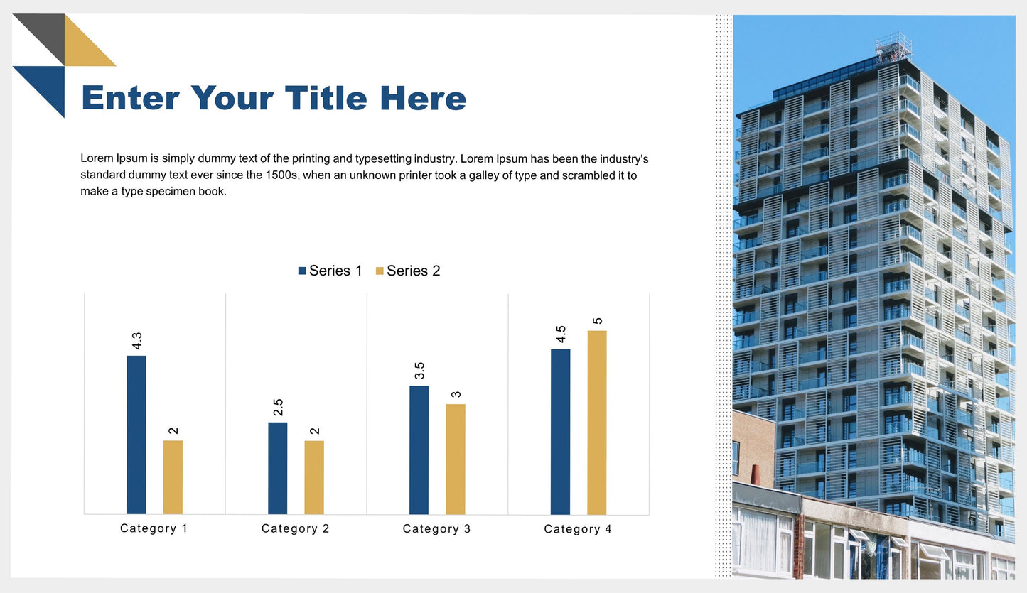 Triangular design PowerPoint Presentation Template