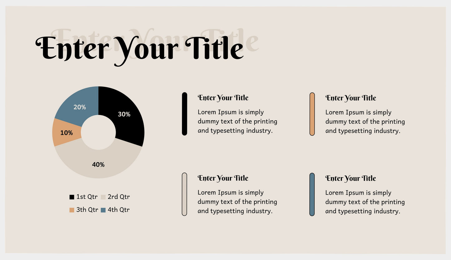 Beige PowerPoint Presentation Template