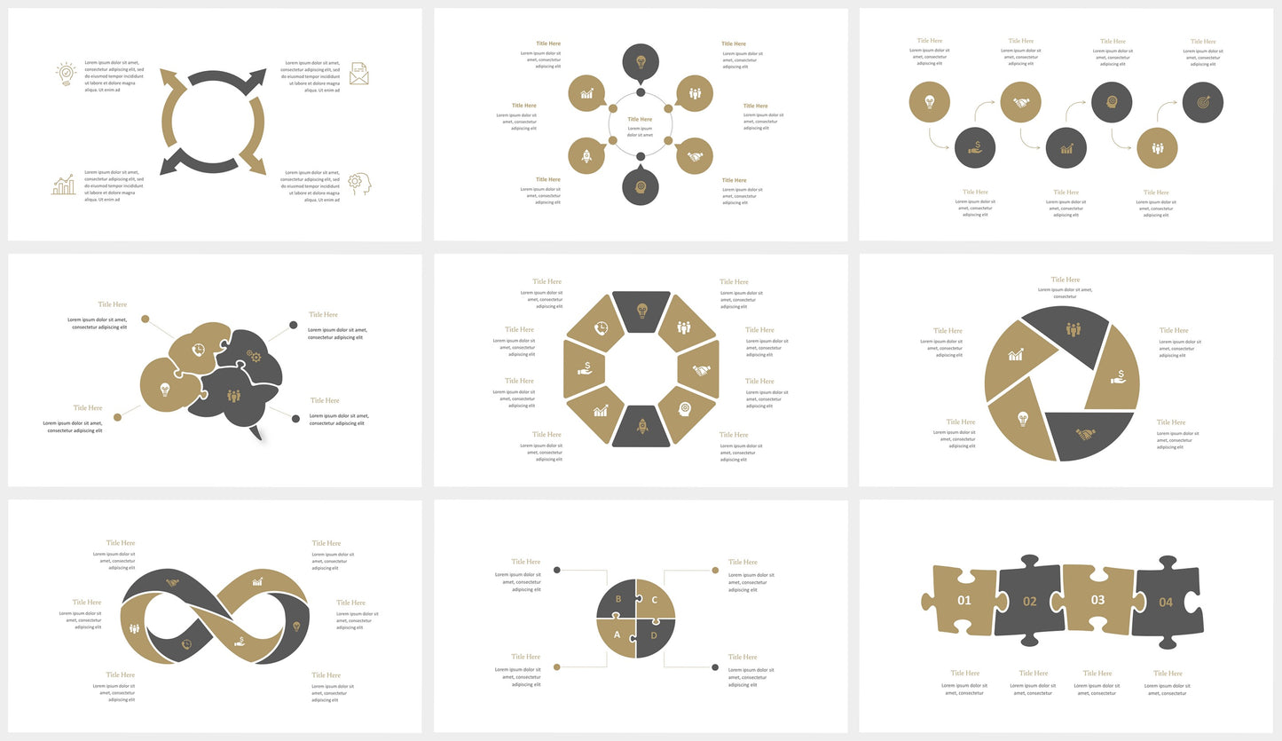 Gold PowerPoint Presentation Template