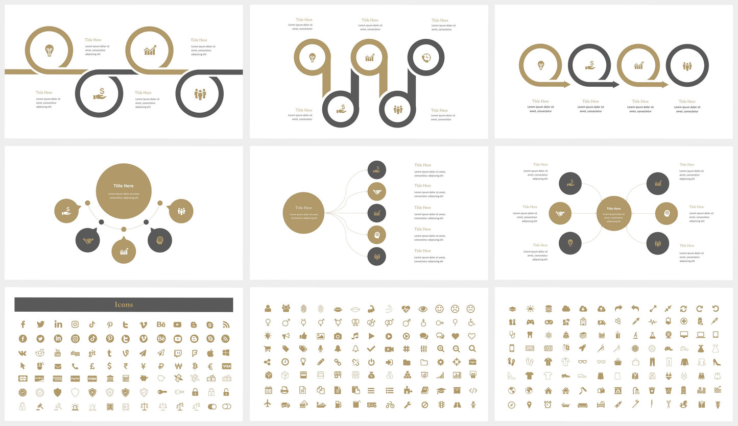 Gold PowerPoint Presentation Template