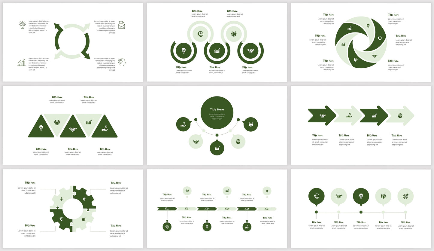 Green PowerPoint Presentation Template